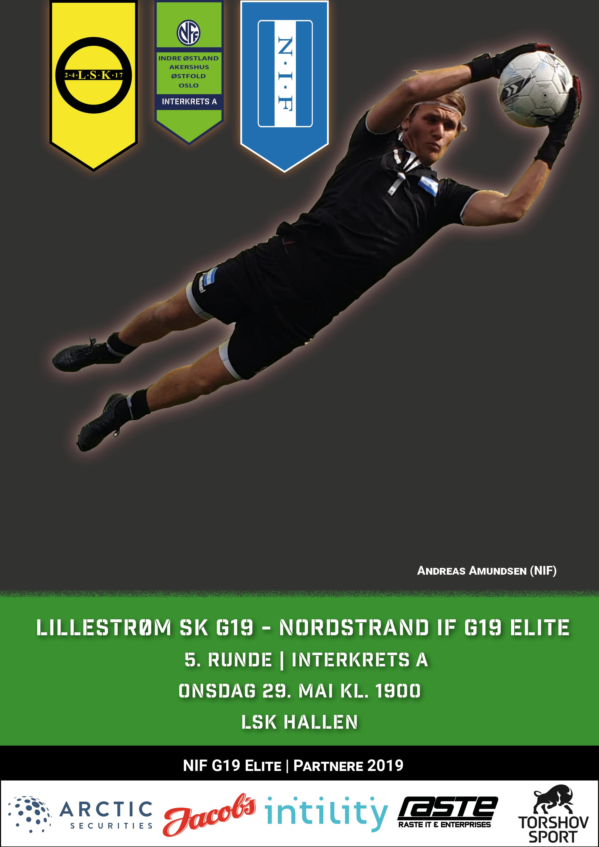 Nordstrand IF G19 Elite møter topplaget Lillestrøm SK i LSK Hallen
