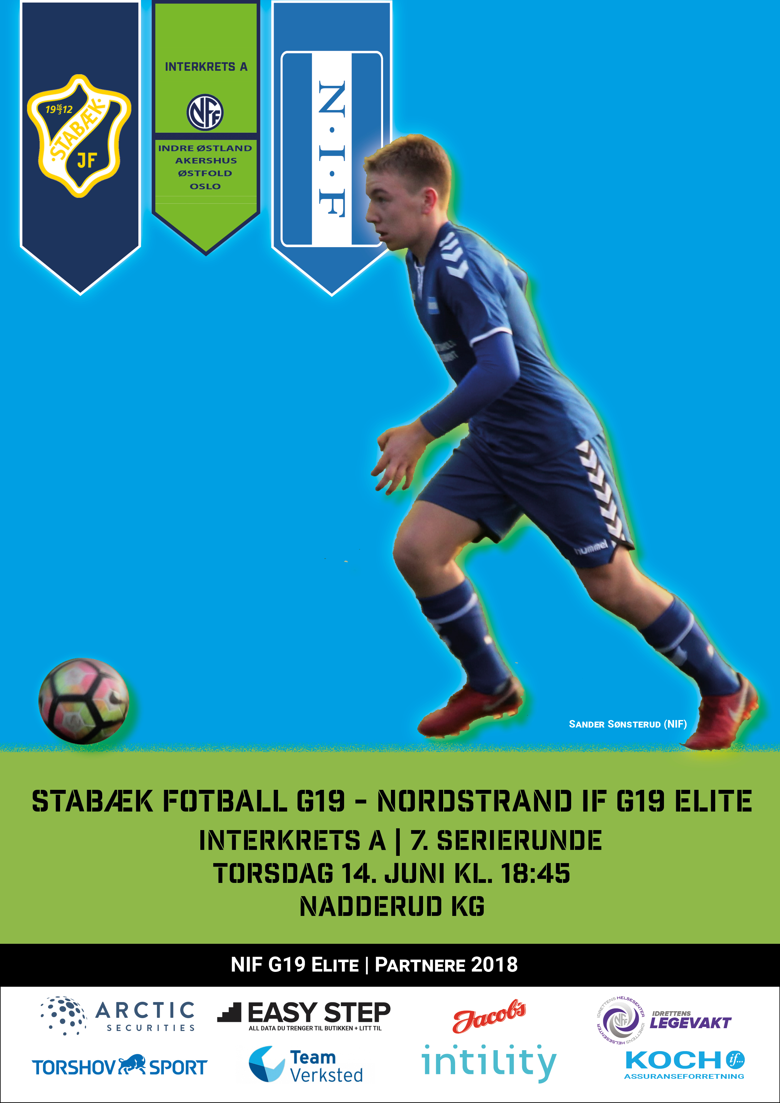 Nordstrand G19 Elite møter Stabæk borte på Nadderud i siste kamp før feirien!