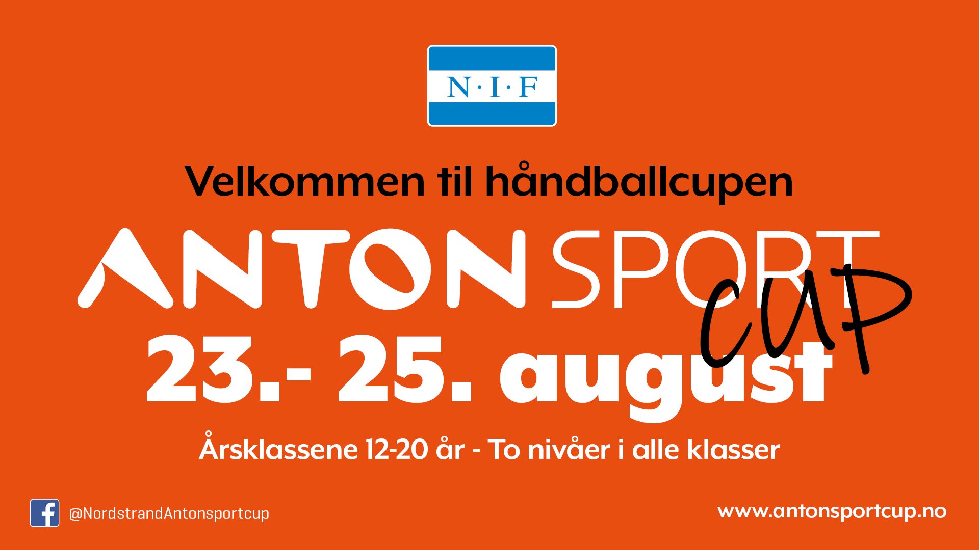 Velkommen til Anton sport cup!