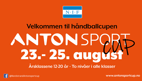 Velkommen til Anton sport cup!