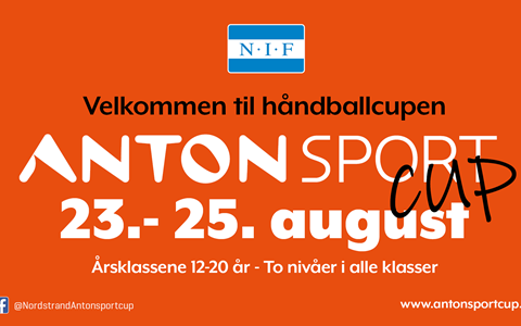 Velkommen til Anton sport cup!