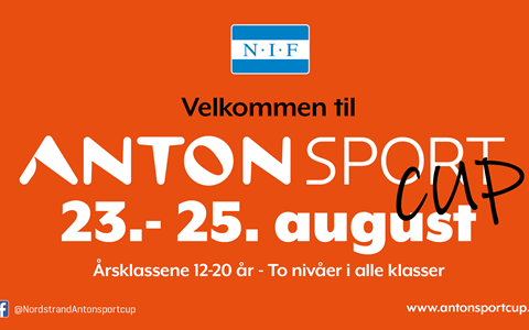 Velkommen til Anton sport cup!