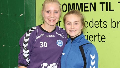 Elise Marie og Thale på regional samling