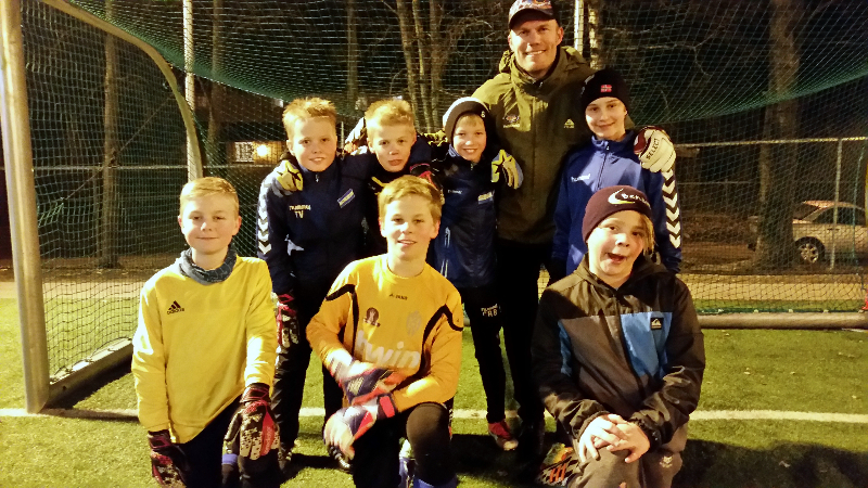 Keeper trening med Øyvind Bolfhof