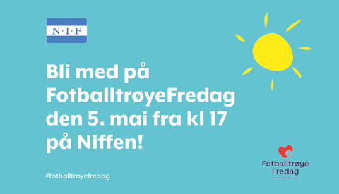 Bli med på FotblltrøyeFredag 5. mai