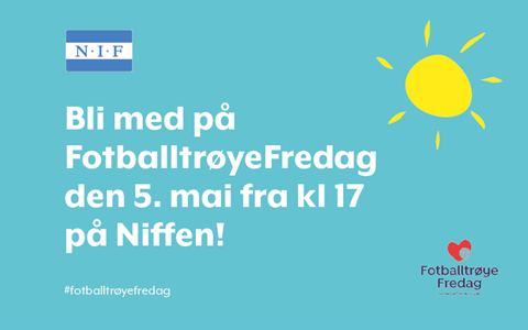 Bli med på FotblltrøyeFredag 5. mai