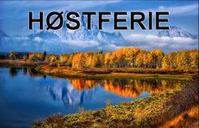 Uke 40 -høstferien