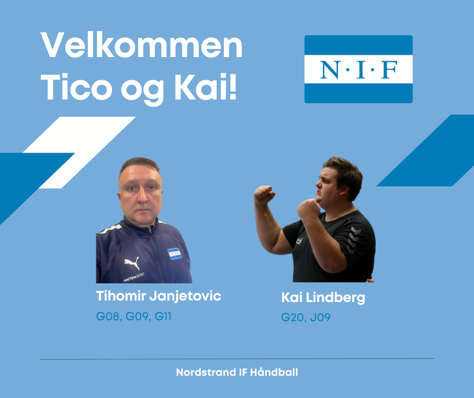 Velkommen Tico og Kai