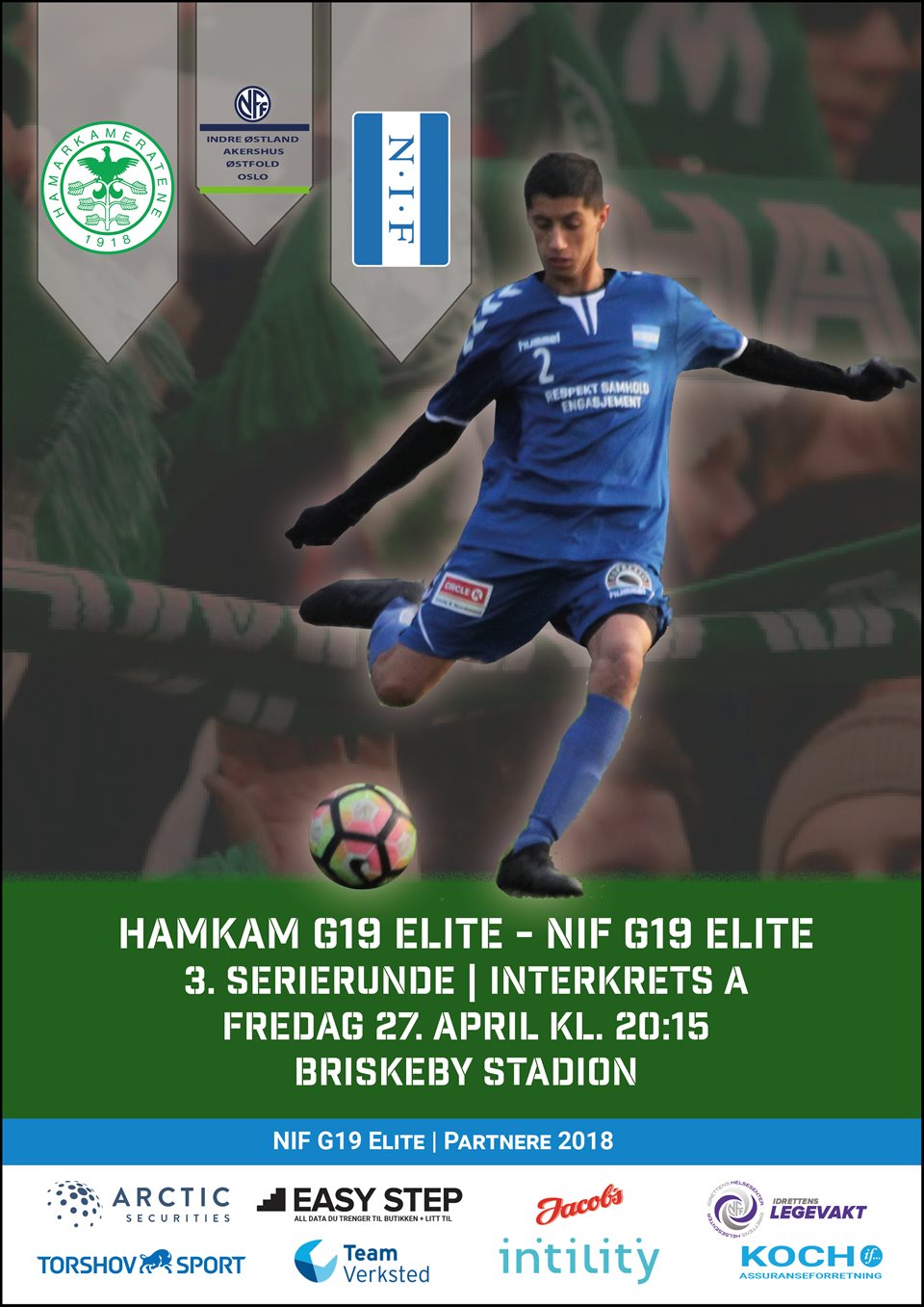 NIF G19 Elite møter HamKam i 3. serierunde Interkrets A