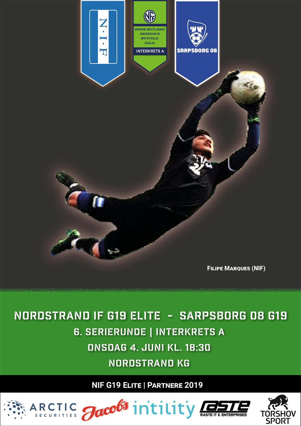 Sarpborg 08 kommer til Niffen i 6. serierunde - Interkrets A