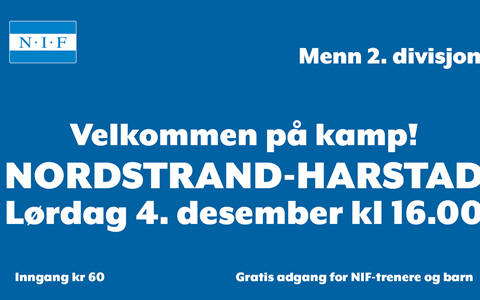 Herrekamp på lørdag!