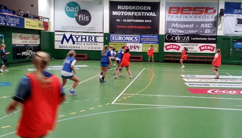 Fullt trøkk på trening