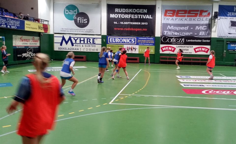Fullt trøkk på trening