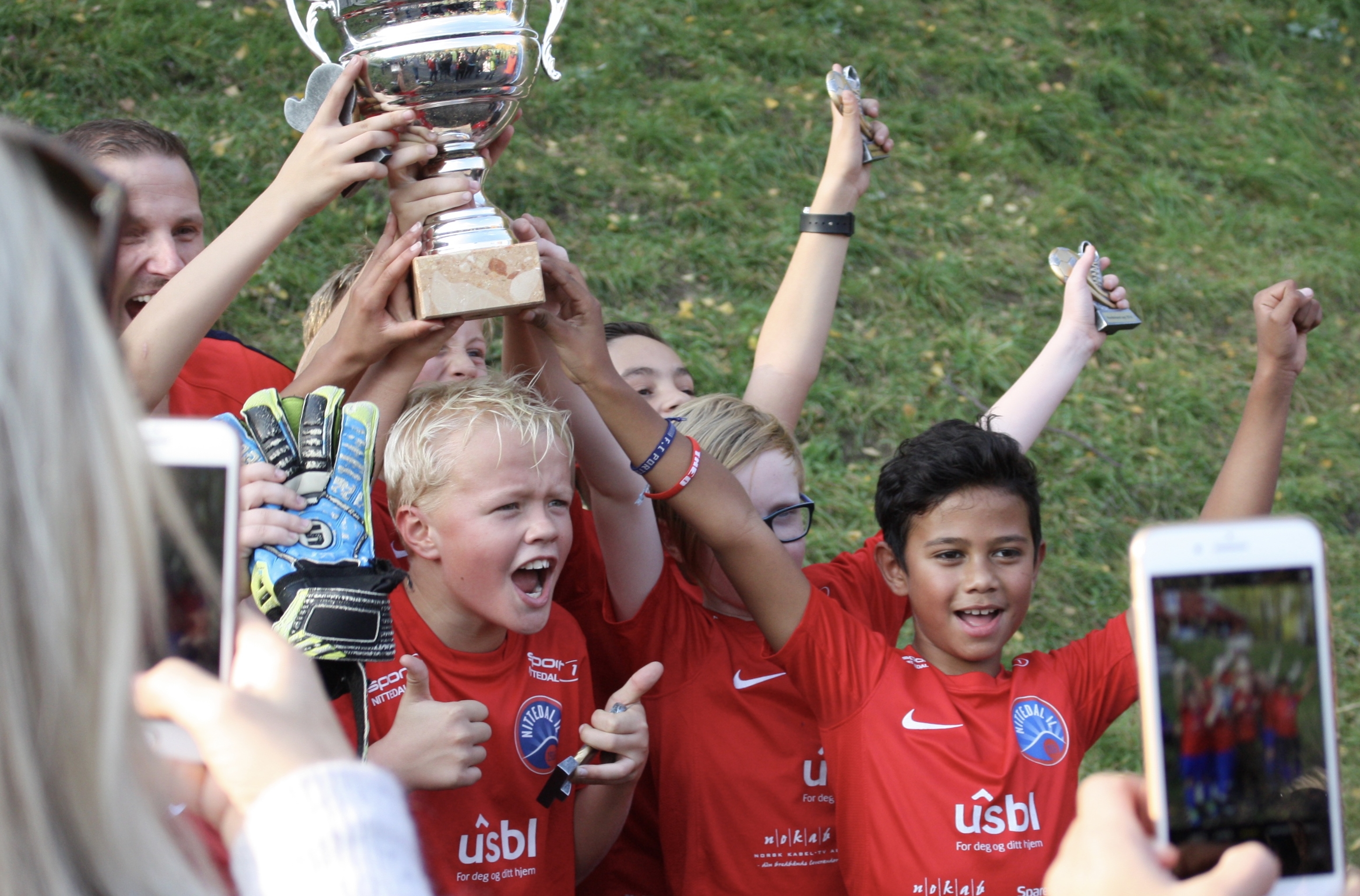 Nordstrand 7'er-cup i strålende høstvær