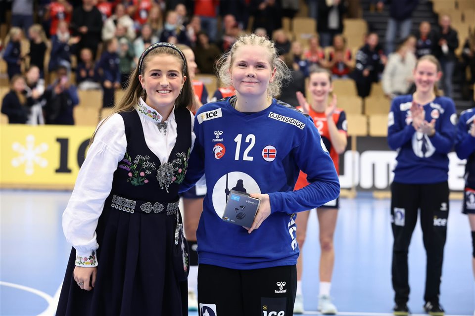 Amalie kåret til banens beste på hjemmebane!