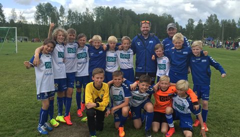 2002 vant Arvika Cup - sammen