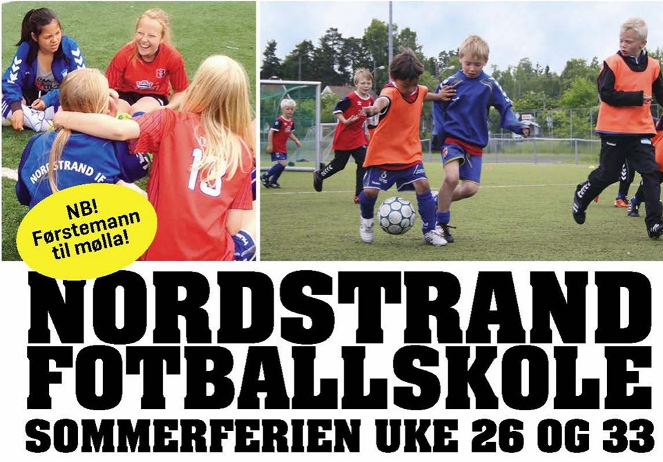 Fotballskolen 2017 - påmelding i gang