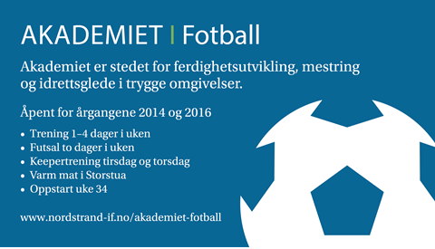 Fotballakademiet 2026/27