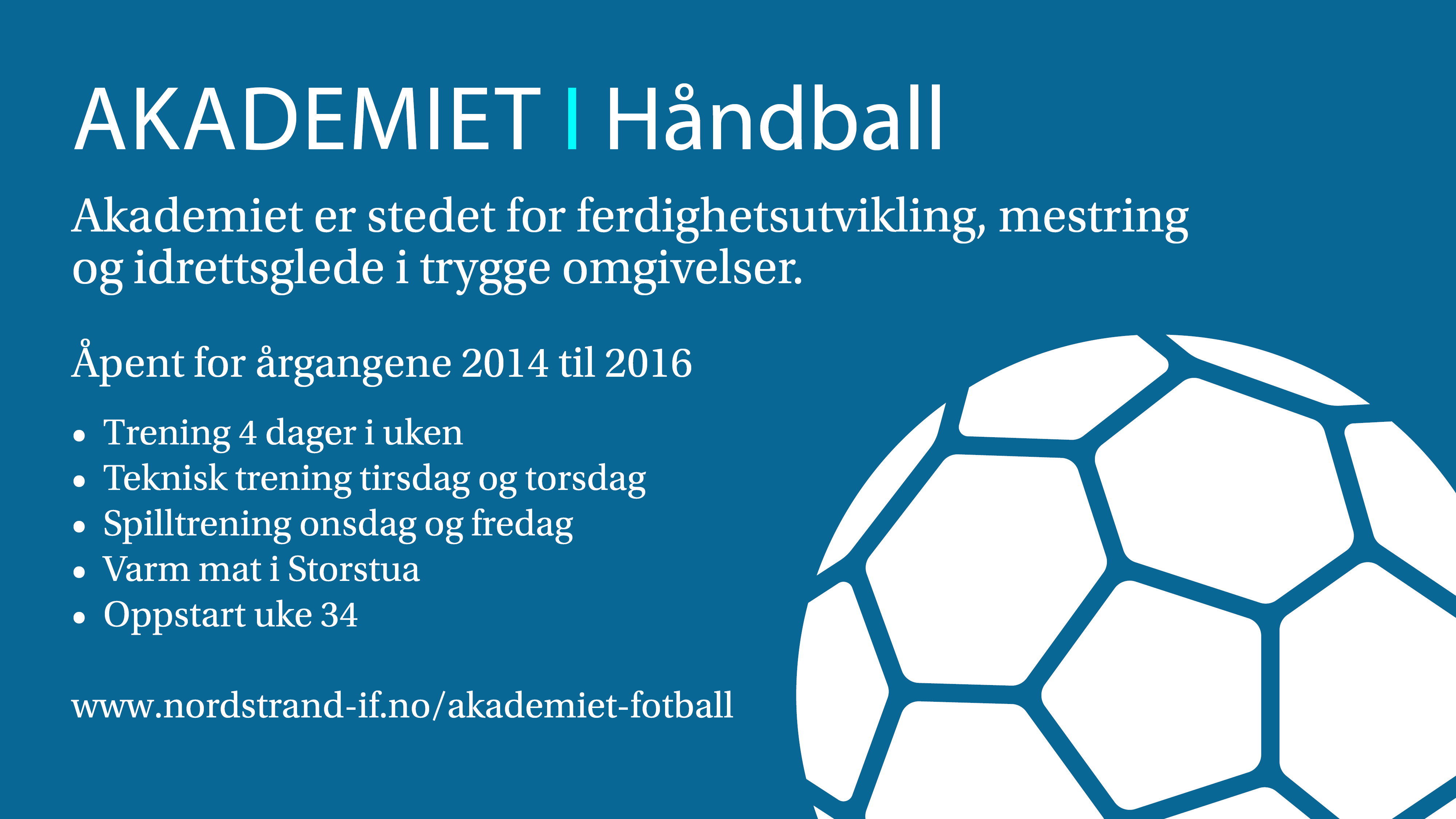Håndballakademiet 2026/27