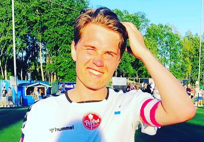 Andreas Holm, årets kaptein gir seg