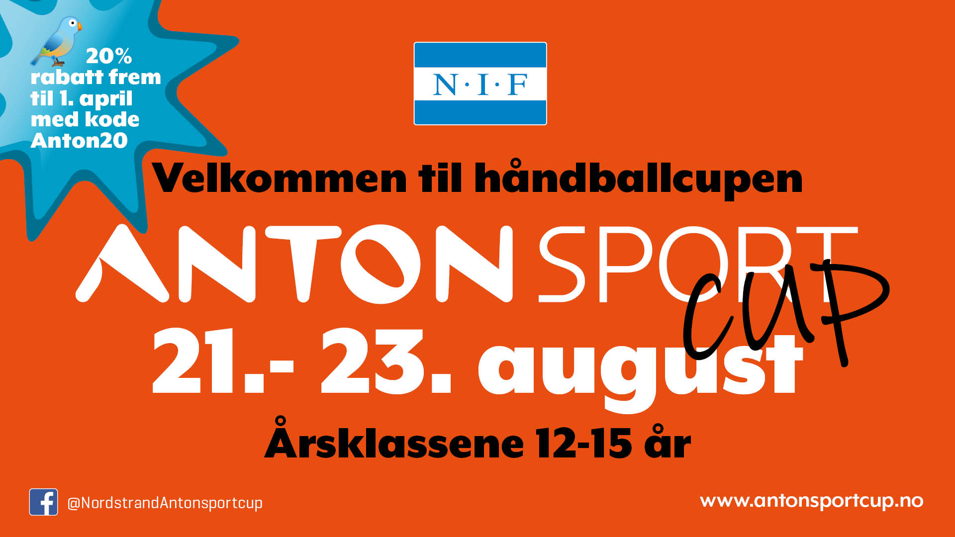Velkommen til Anton sport cup -26