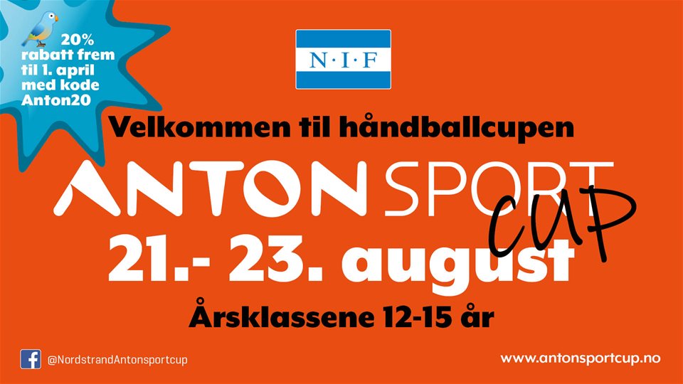 Velkommen til Anton sport cup -26