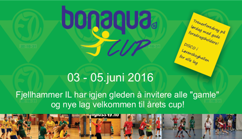 Bonaqua cup 4. - 5. juni 2016