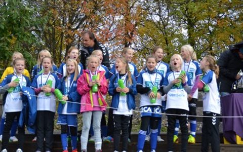 Plaskende regn ingen hindring