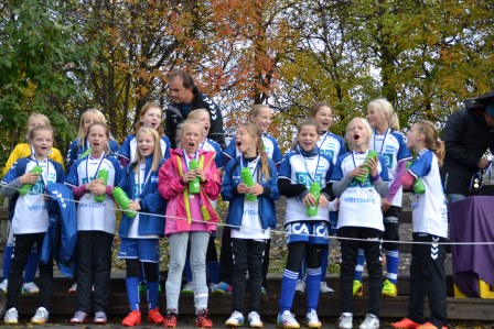 Plaskende regn ingen hindring