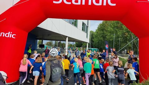 40 deltakere på duatlon junior!