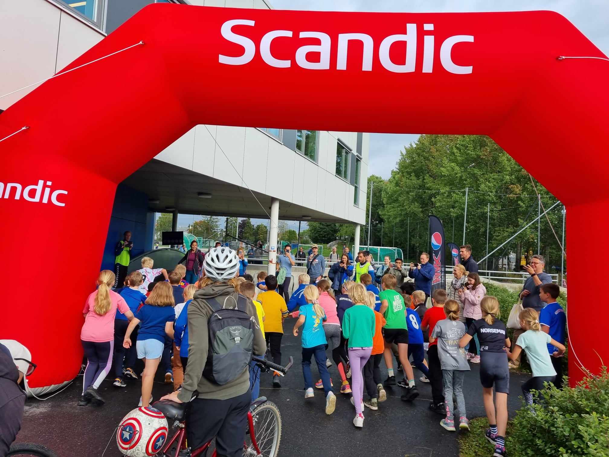 40 deltakere på duatlon junior!