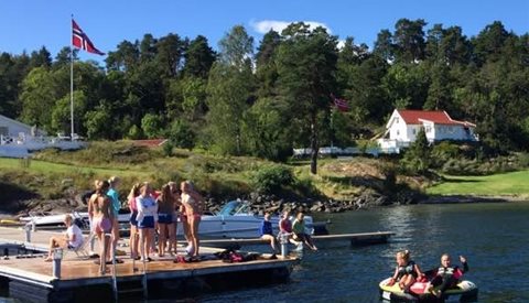 Fantastisk bootcamp for 2002 på Jeløya i sommersol!