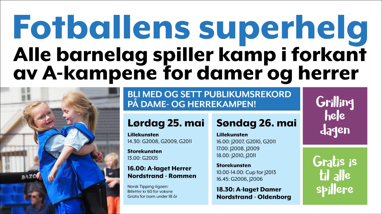 Velkommen til superhelg!