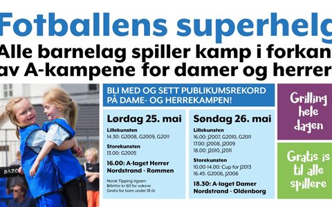 Velkommen til superhelg!