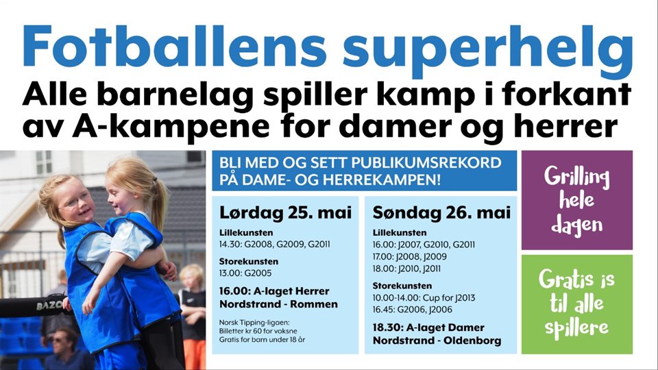 Velkommen til superhelg!