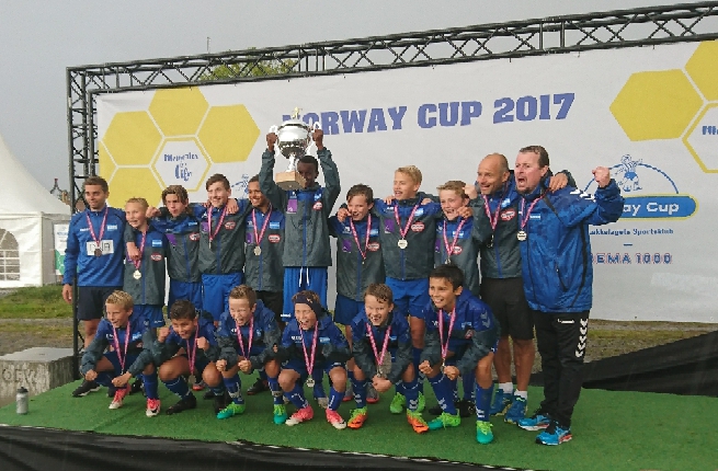 Flott sølv i Norway Cup 2017