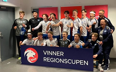 Gull og sølv i Regionscupen i går!