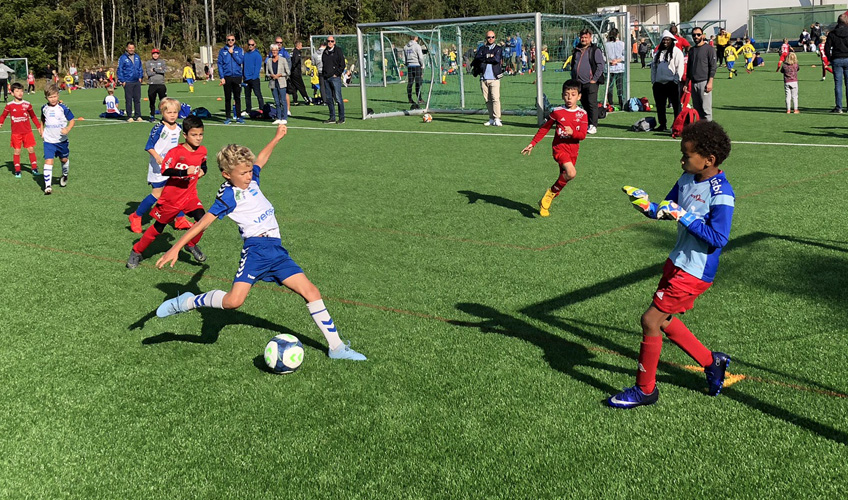 Obs Bygg skolestart cup hos Nordby IL