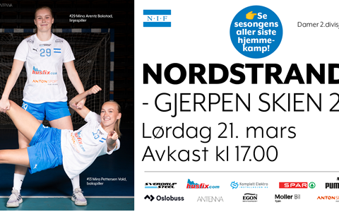 Håper vi ser DEG i hallen på lørdag!