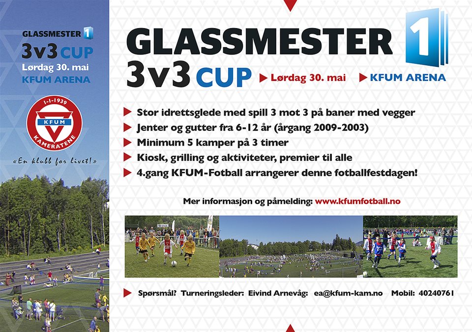 Glassmester1 Cup lørdag 30. mai