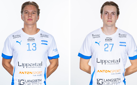 To NIF-gutter på samling med Juniorgutta (LM06)