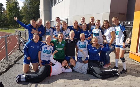 Flott cup-helg for damelagene