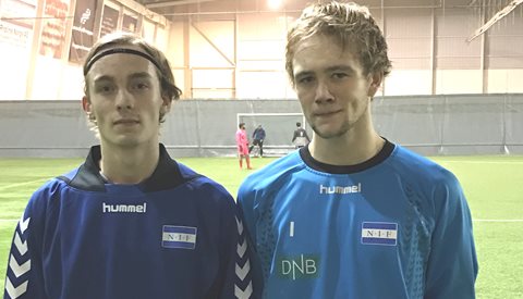 Daniel og Henrik klare for NIF