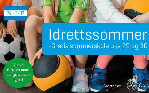 Gratis sommerskole, Idrettssommer 2023