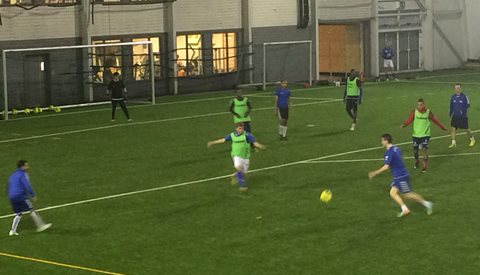 Siste trening før møtet med Rilindja