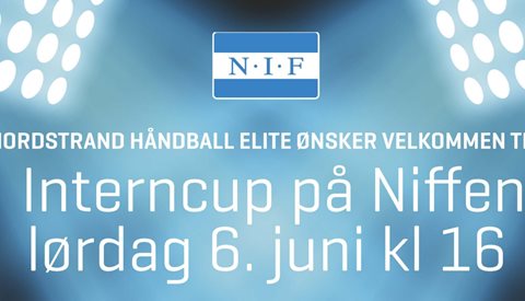 Interncup på Niffen lørdag 6. juni