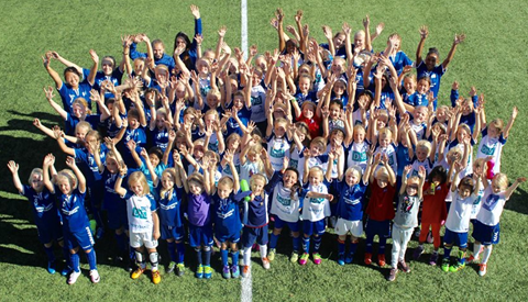 Jentefotballdag på Hallager 29. april