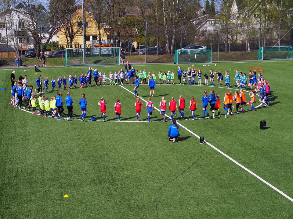 Åpen jentefotballkveld tirsdag 22. oktober