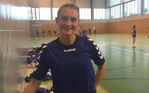 Josefine på talentsamling i Skien