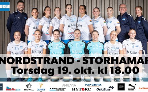 Damene møter Storhamar på torsdag!